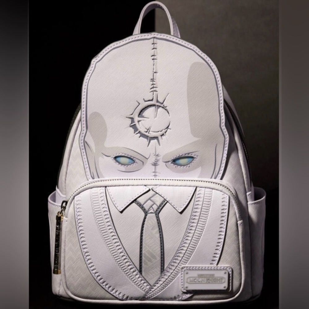 Loungefly C2E2 Limited Edition Moon Knight Mr. Knight Light Up Mini Backpack